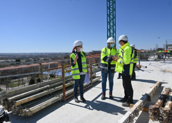 La nueva Residencia Puente Ladrillo estará terminada en verano de 2022, «casi un año antes de lo previsto»