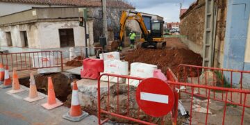 Comienza la pavimentación de las calles del casco urbano
