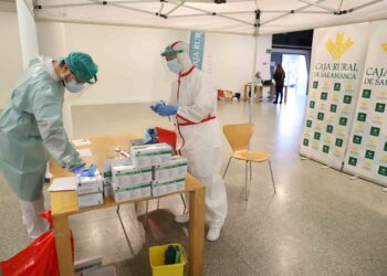 Salamanca recibe el 12,7% de la nueva remesa de vacunas frente a la Covid que llega a la Comunidad