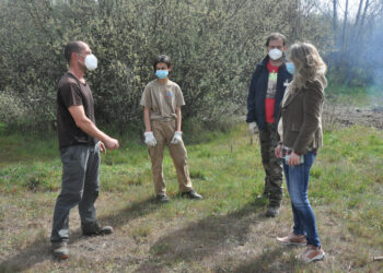 El Ayuntamiento limpia la zona ‘El Picón’ de la Isla del Soto