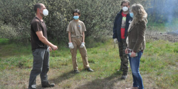 El Ayuntamiento limpia la zona ‘El Picón’ de la Isla del Soto