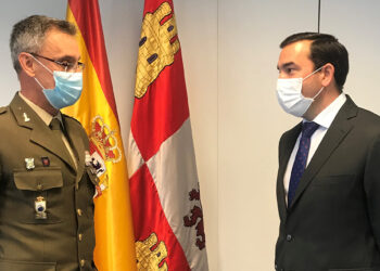 El delegado de la Junta agradece al Mando de Ingenieros el trabajo realizado durante la pandemia