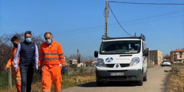 La iluminación del Camino de la Moral mejorará la seguridad de peatones y ciclistas