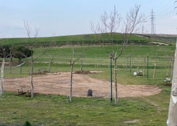 Comienzan las obras para la creación de la nueva zona infantil y de ocio en Vega de Salamanca
