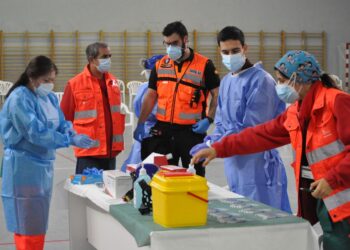 El pabellón Mario Emilio acogerá el sábado la vacunación para personas de 60 a 65 años