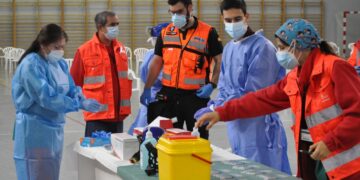 El pabellón Mario Emilio acogerá el sábado la vacunación para personas de 60 a 65 años