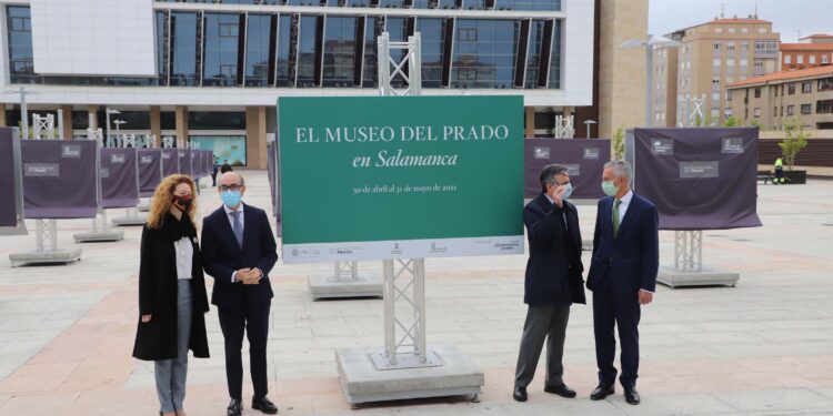 La expo ‘El Museo del Prado en las calles’ arranca en Salamanca su viaje por la Comunidad