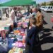 Exposiciones, talleres y música llenan la Feria del Libro junto al monumento a Fray Luis