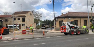 La pavimentación del tramo inicial del Camino de Gudino mejorará el acceso a la principal vía de conexión entre el casco urbano y las urbanizaciones junto al río