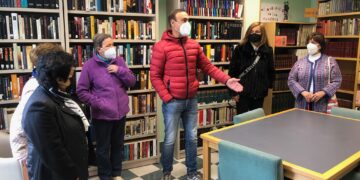 El nuevo rincón de lectura para los mayores de Carbajosa