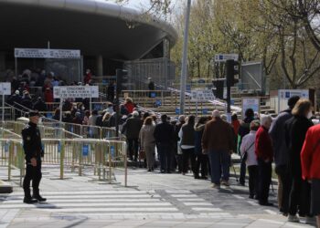 Arranca en Salamanca la vacunación para personas con edades entre 74 y 79 años