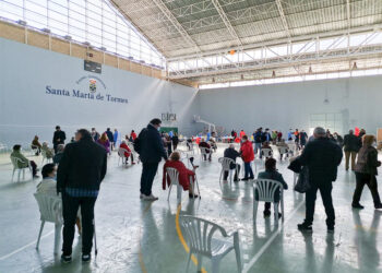 En marcha la vacunación con la segunda dosis para las personas mayores de 80 años