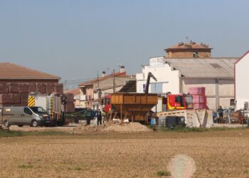 Fallece un trabajador en Babilafuente