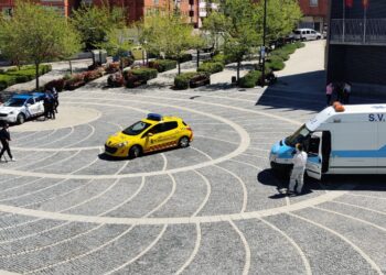 Diputación rueda en Santa Marta un spot para concienciar a los jóvenes