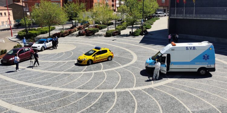 Diputación rueda en Santa Marta un spot para concienciar a los jóvenes