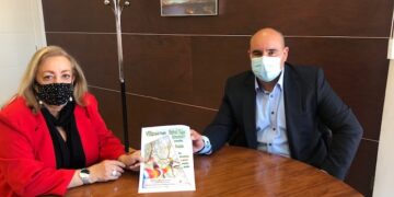 Villares se suma al ‘knitting’ para dar color al municipio