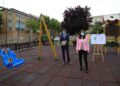 Nuevos juegos infantiles y más seguridad para los pequeños en el parque de la calle Nueva de San Bernardo