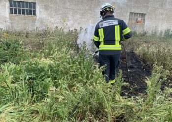 Dos incendios en la antigua escombrera y en la Isla del Soto arrasan cerca de media hectárea de terreno