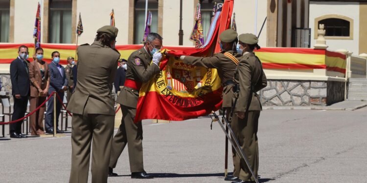 Despedida del General Jefe del Mando de Ingenieros, Juan  Manuel Broncano