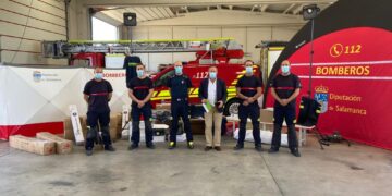 Diputación invierte 45.000 euros para modernizar el material de lucha contra incendios