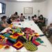 Unidas por el ganchillo para embellecer el municipio