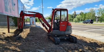 Salamanca ajardina 600 metros entre la Vía Helmática y Joaquín Rodrigo