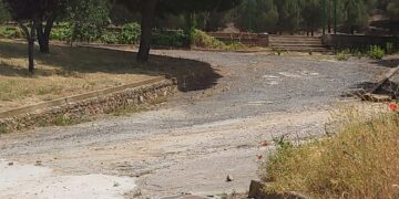 La recuperación de la zona del campo de fútbol inicia la reforestación ambiental del municipio