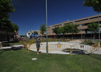 La plaza Prado de los Guzmanes se convierte en una zona más ‘verde’ y accesible