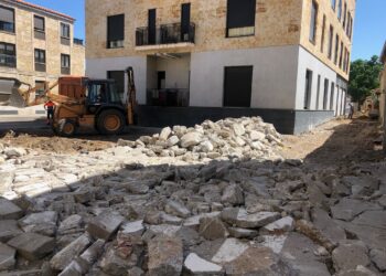 Comienzan las obras para transformar la céntrica plaza Rincón