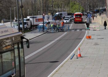 Cortes de tráfico en el entorno de la Glorieta de los Milagros