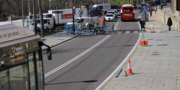 Cortes de tráfico en el entorno de la Glorieta de los Milagros