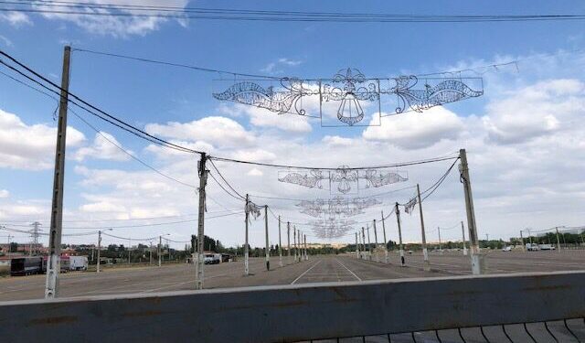 La zona del cementerio, ubicación del Rastro para el mes de septiembre