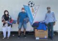 El Club Deportivo dona 100 kilos de material deportivo al ‘Roperito’ para los usuarios de los Servicios Sociales