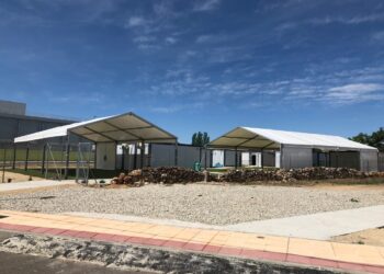 Aldeatejada, el municipio del alfoz con más aulas prefabricadas (7) para el nuevo curso