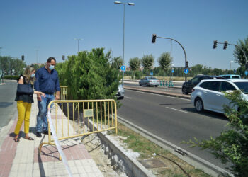 La instalación de la segunda pantalla acústica acabará con los ruidos en la avenida La Serna