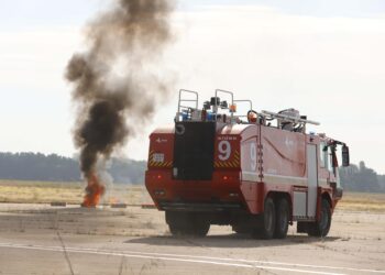 Un hombre resulta herido en un accidente de tráfico en Carpio de Azaba