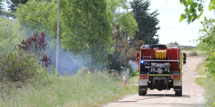 Nivel 1 de peligrosidad en el incendio de San Felices