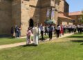 El Santísimo Cristo de las Batallas preside la primera procesión post pandemia en Castellanos