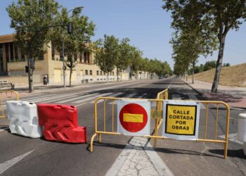 Cortes de tráfico para mañana en el entorno del Paseo de Carmelitas