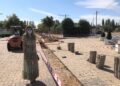 Comienza la renovación de la red de agua en el Paseo Tierno Galván y las conexiones con las piscinas, el pabellón y los centros educativos de la zona