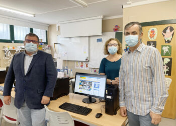 Acuerdo entre Ayuntamiento y Ministerio de Educación para impartir el programa formativo Aula Mentor a los vecinos con más de 200 cursos