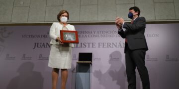 Juan José Aliste recibe, a título póstumo, la Medalla a la defensa y atención a las víctimas del terrorismo de Castilla y León