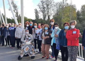 Paseo y desayuno saludable para los mayores de Santa Marta