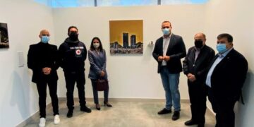 Los residuos electrónicos convertidos en arte en la sala de exposiciones ‘Miguel Delibes’