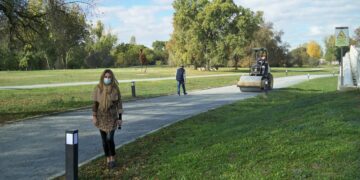 Reparación y puesta a punto de los caminos perimetrales de la Isla del Soto