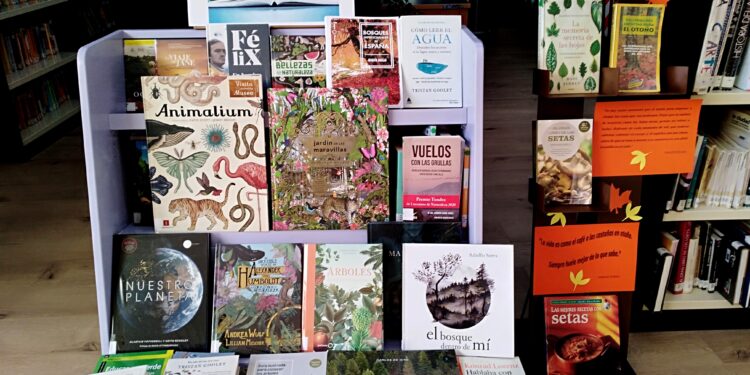Temática medioambiental para celebrar el Día de la Biblioteca