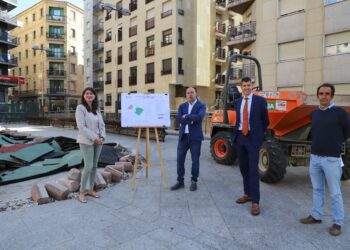 Actuación en la Plaza del Campillo para convertirla en una gran zona infantil de juegos
