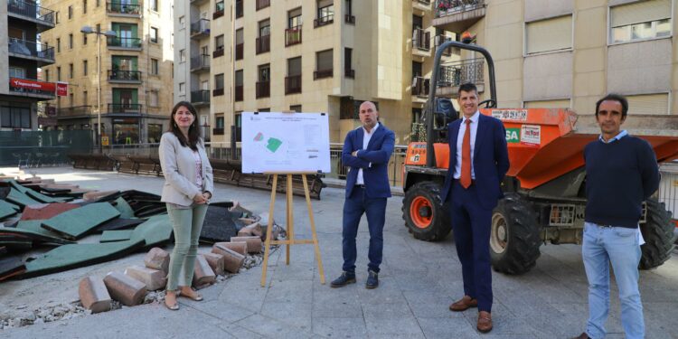 Actuación en la Plaza del Campillo para convertirla en una gran zona infantil de juegos
