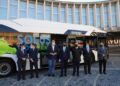 Santa Marta estrena el primer autobús 100% eléctrico que se incorpora al transporte metropolitano en Castilla y León