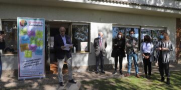 La Asociación de Salud Mental estrena las nuevas instalaciones en Villamayor para actividades al aire libre con las que completar las terapias de los usuarios